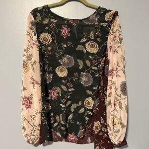 Vince Camuto Multicolor Floral Blouse